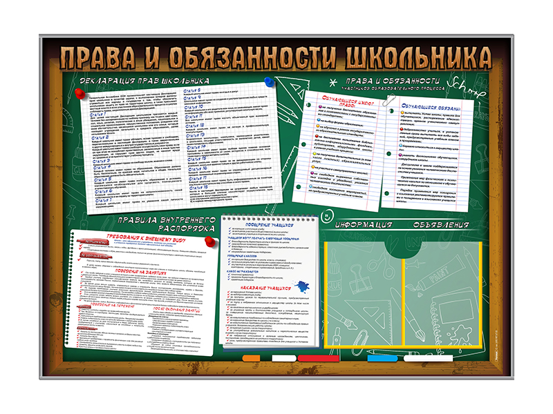 Правила обучения. Права и обязанности учащегося.